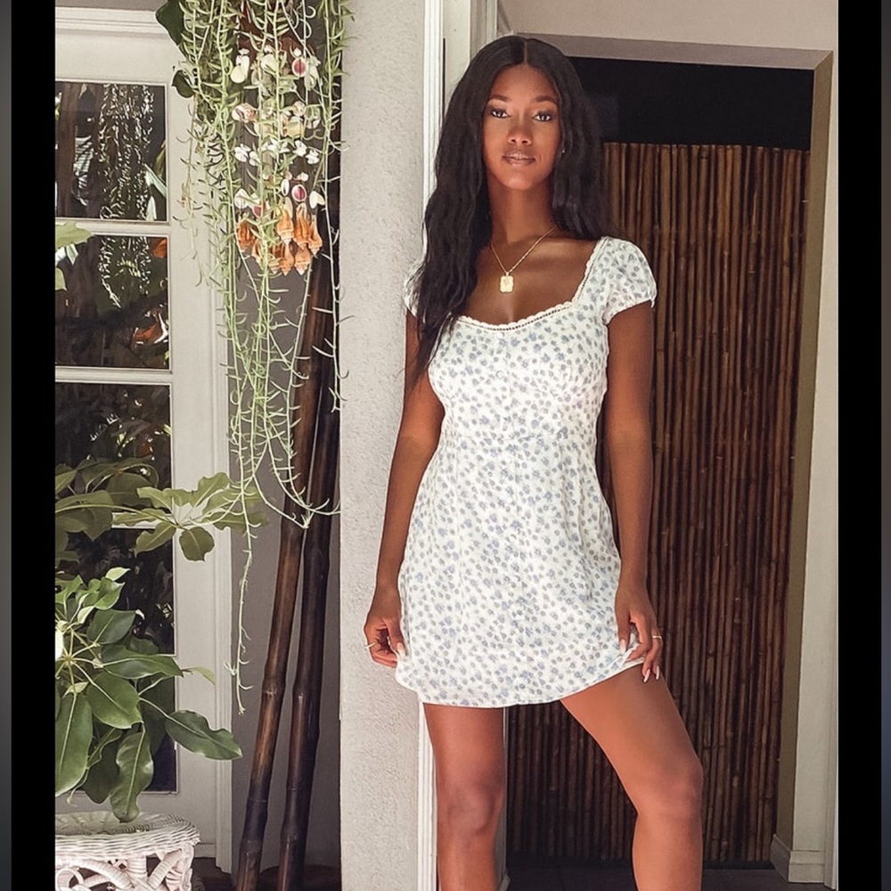 Lulus Floral Mini Dress
